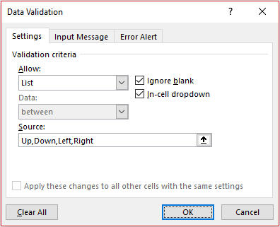 data-validation-list