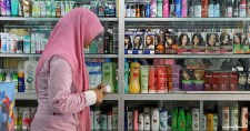 Cosmetics, like these for sale in Indonesia, can be certified as halal if they contain no ingredients derived from non-halal animals.
