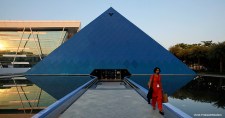A distinctive building houses Infosys offices in Bangalore, called India’s “Silicon Valley”.