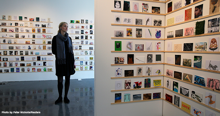 BRITAIN-ART/ An exhibit by the Royal College of Art. Alex Hill said he and his fellow researchers found that such organisations “had a stable core but a disruptive edge”.