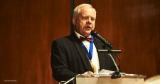 CIMA President Steven Swientozielskyj, FCMA, CGMA, speaking at the CIMA President’s Centenary Dinner in London on 8 March 2019.