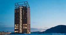 Mjøstårnet, an 18-storey building in Norway with apartments, a hotel, office space, and a restaurant, is currently the tallest timber building in the world.